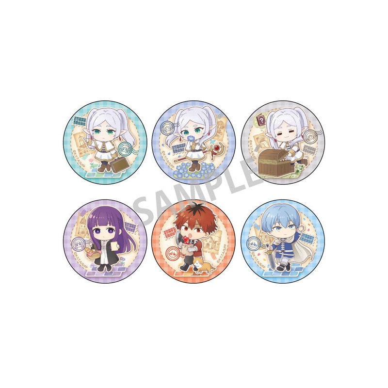 Frieren: Beyond Journey's End KAMIO JAPAN Trading Can Badge Charattotabi