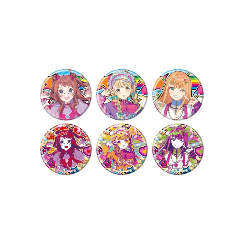 Gakuen Idolmaster A3 Can Badge 02 Harajuku Style Ver. (Original Illustration)