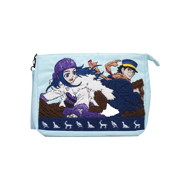 Golden Kamuy Good Smile Company Sagara Embroidery Handbag Sugimoto & Asirpa