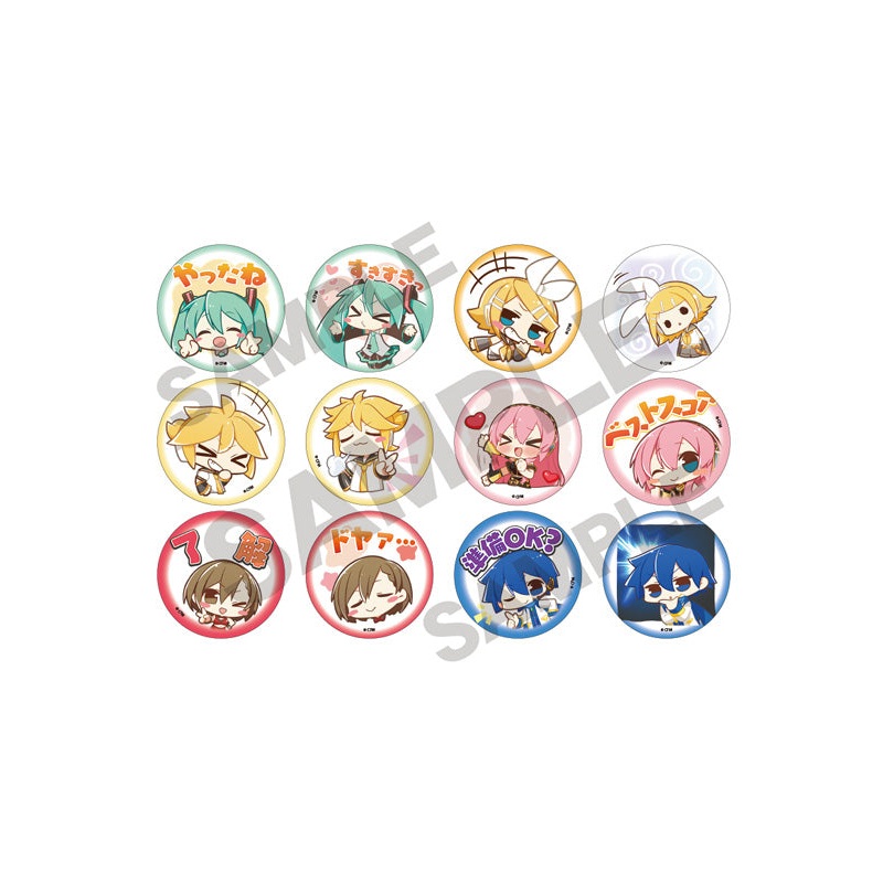 Hatsune Miku Crux Trading Can Badge Piapro Characters