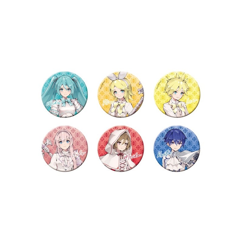 Hatsune Miku Series Movic Can Badge Knight (1-6 Selection)