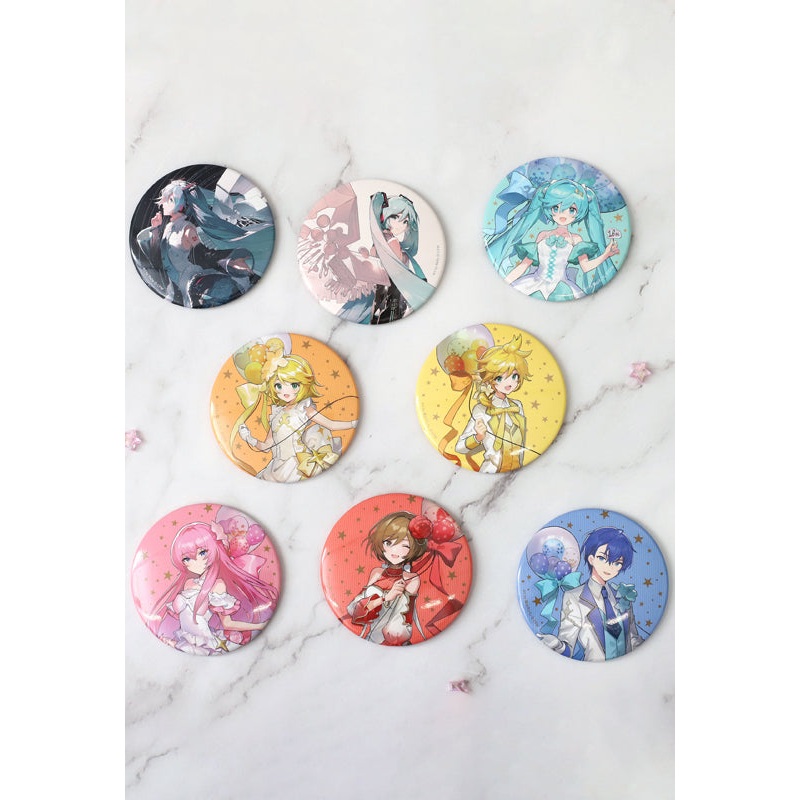 Hatsune Miku Series Movic Chara Badge Collection Hatsune Miku 16th Birthday(1 Random)