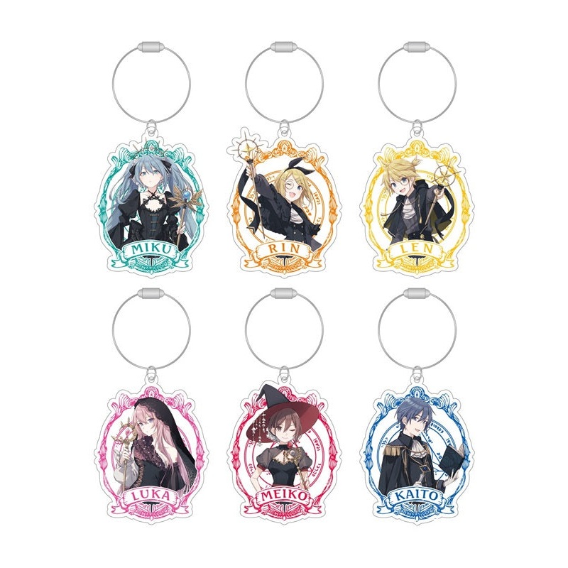 Hatsune Miku Series Movic Wire Acrylic Key Chain Wizard (1-6 Selection)