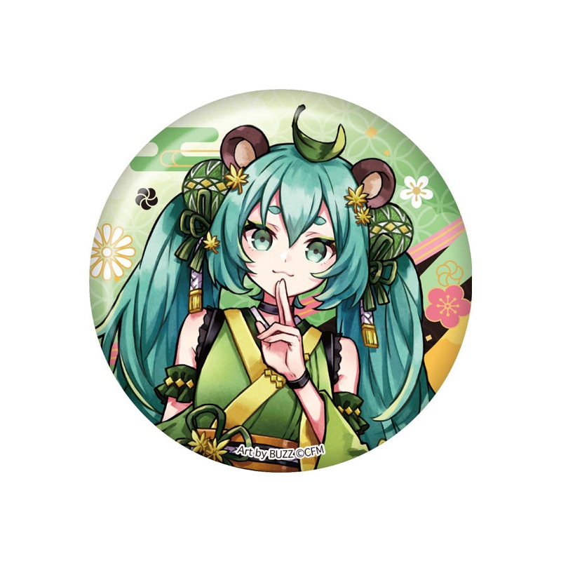 Hatsune Miku Twinkle Hyakki Yakou Big Can Badge Bakedanuki