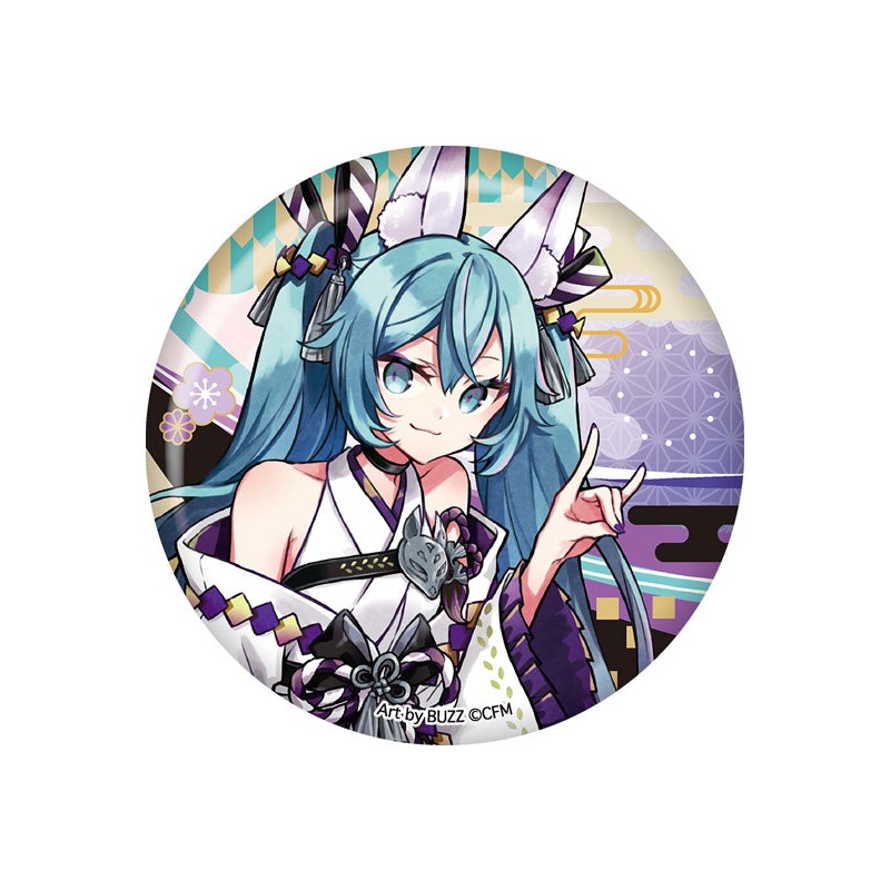 Hatsune Miku Twinkle Hyakki Yakou Big Can Badge Youko (Fuji)