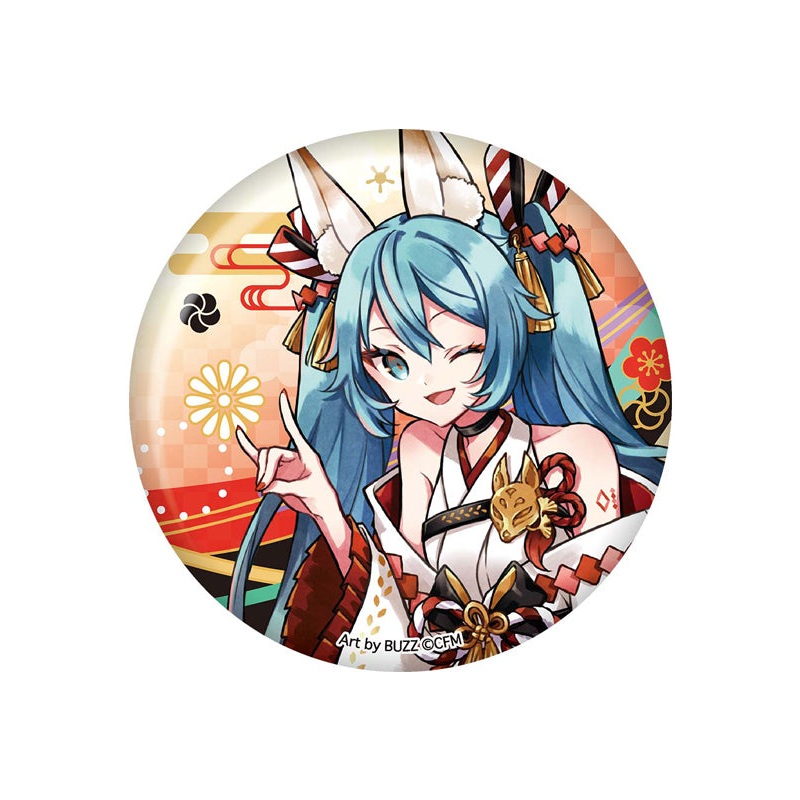 Hatsune Miku Twinkle Hyakki Yakou Big Can Badge Youko (Ume)