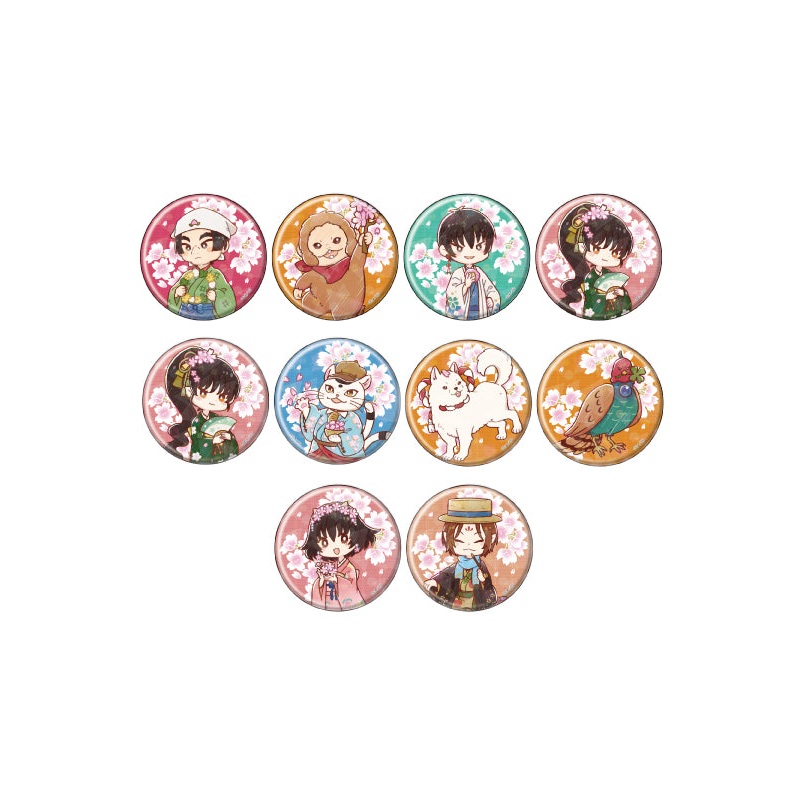 Hozuki's Coolheadedness A3 Can Badge (65mm) 02 Spring Ver. (Graff Art Illustration)
