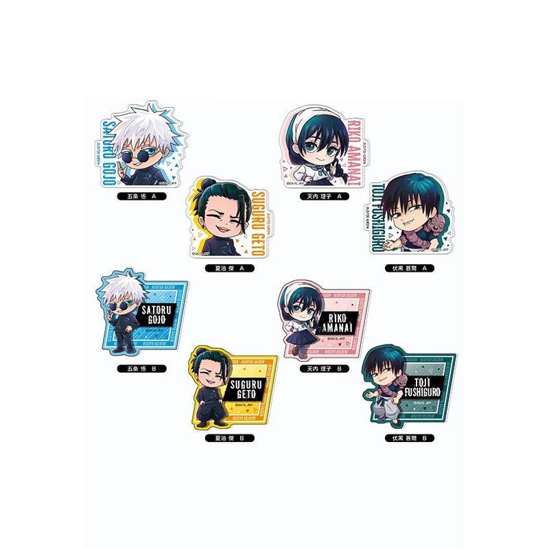 Jujutsu Kaisen Bandai Acrylic Badge Hidden Inventory / Premature Death Yurusuta(1 Random)