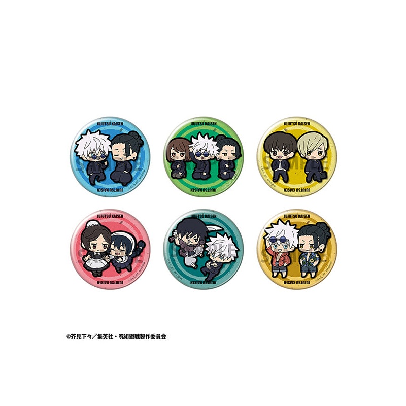 Jujutsu Kaisen MEGAHOUSE Metal Badge Collection Buddycolle ver. Hidden InventoryPremature Death (1 Random Blind)