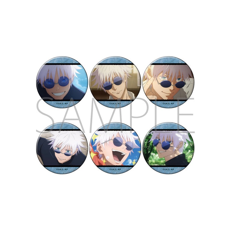Jujutsu Kaisen Season 2 Movic Chara Badge Collection Gojo Satoru (1 Random)