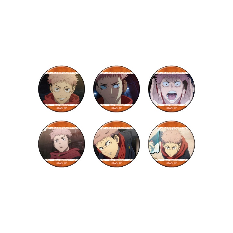 Jujutsu Kaisen Season 2 Movic Chara Badge Collection Itadori Yuji (1 Random)