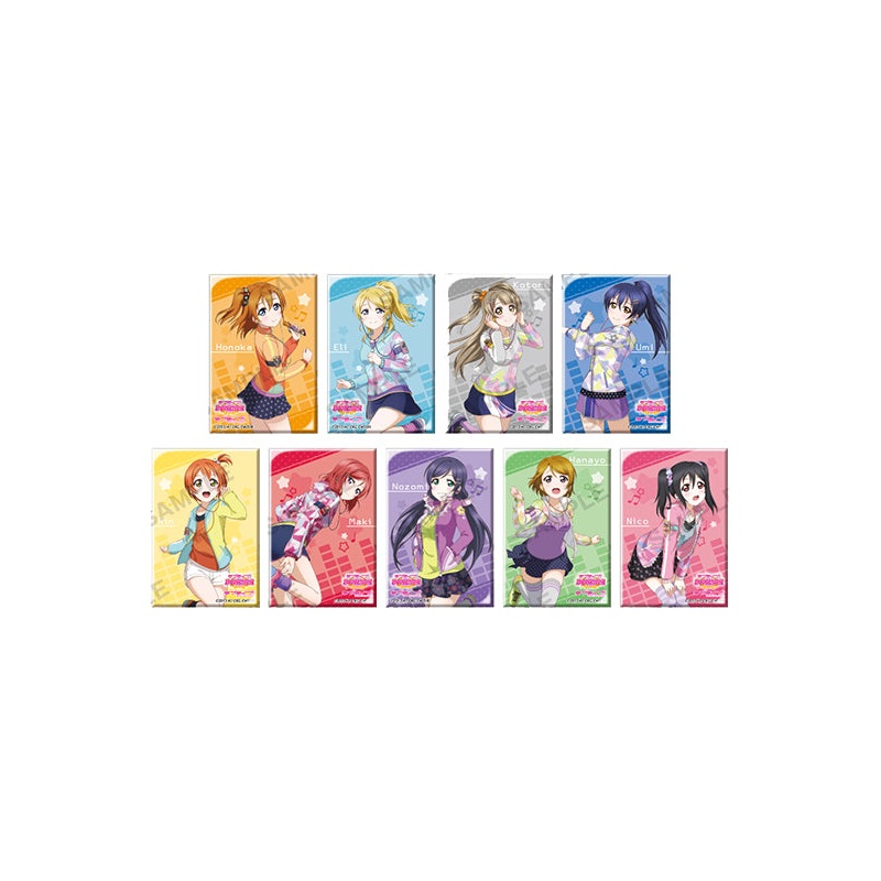 Love Live! School Idol Festival Bushiroad Creative Square Can Badge Collection 's Baseball Ver.