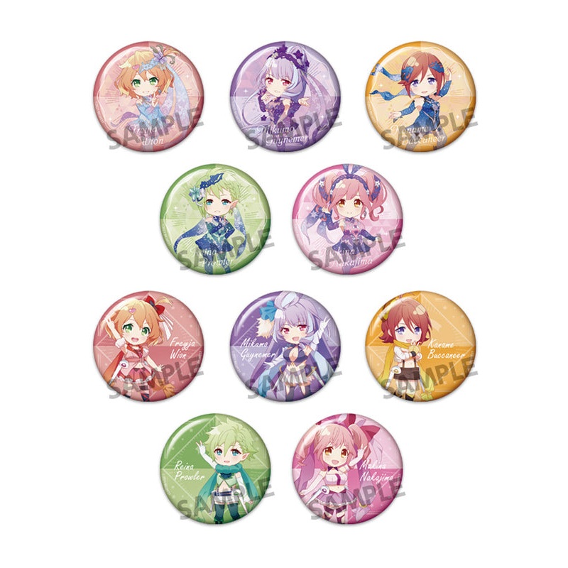 Macross Delta Movie: Absolute Live!!!!!! Hobby Stock Pikuriru! Trading Can Badge Vol.2(1 Random)