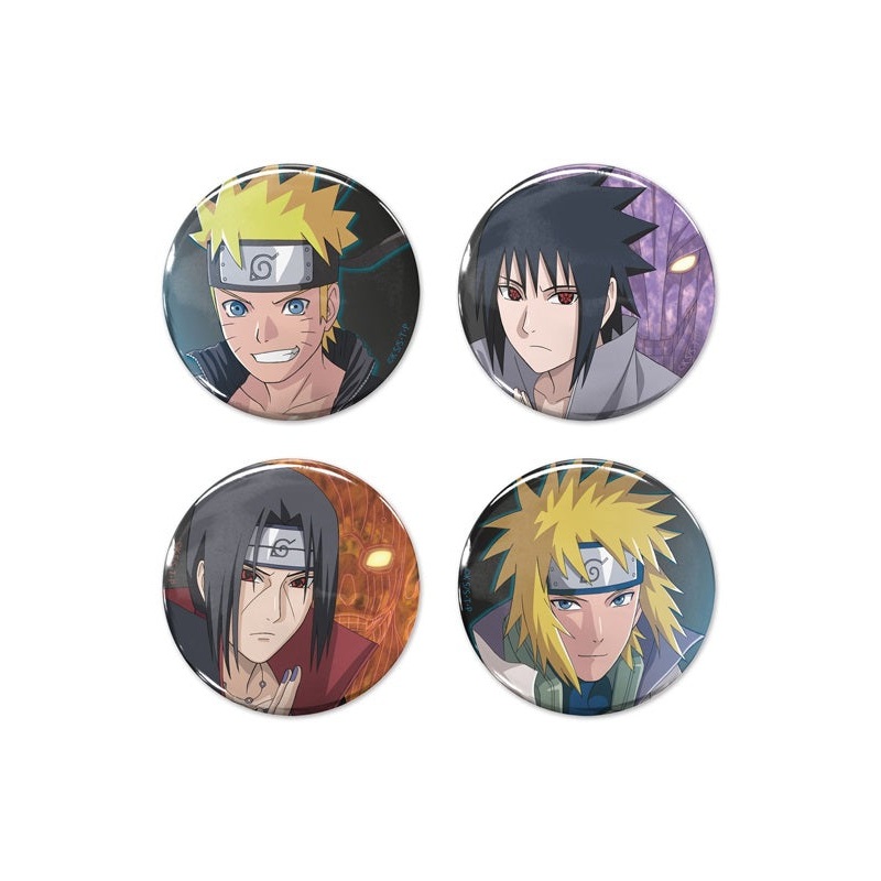 NARUTO -Shippuden- Cospa Original Illustration 65mm Can Badge(1-4 Selection)