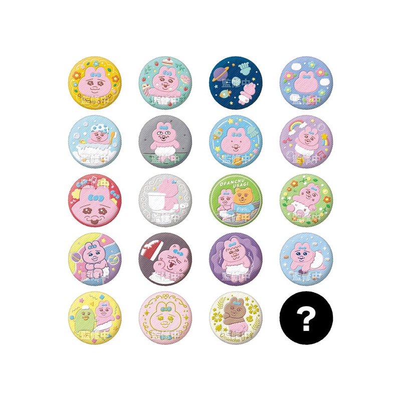 Opanchu Usagi Bandai Can Badge Collection (1 Random)