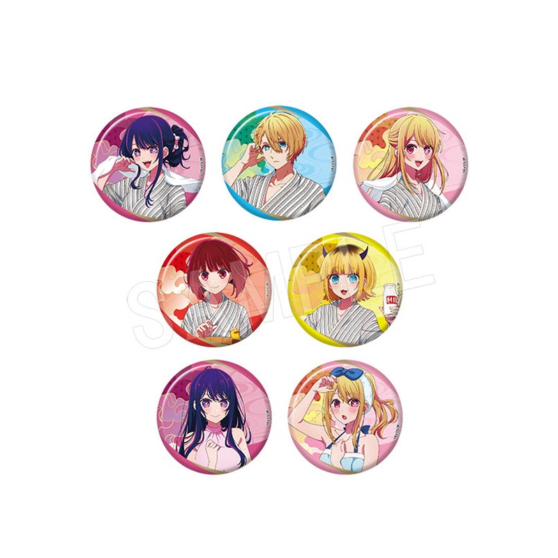 Oshi no Ko Chugai Mining Trading Hologram Can Badge Bath Ver. (1 Random )