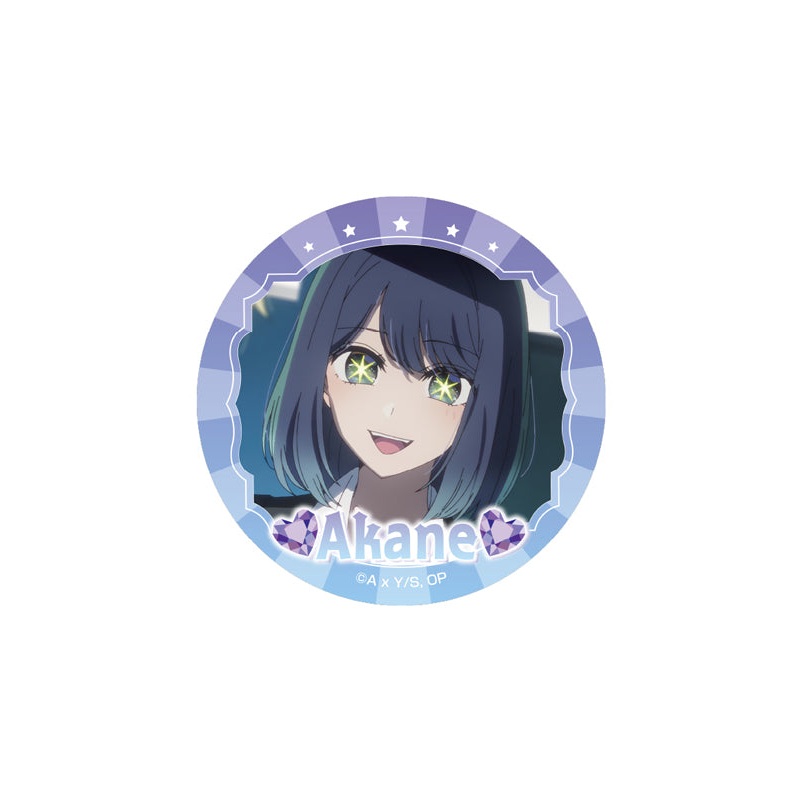 Oshi no Ko eyeup Glitter Can Badge Kurokawa Akane