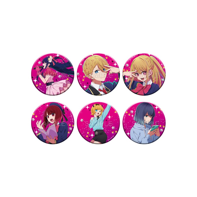 Oshi no Ko KADOKAWA Can Badge + TV Anime Visual Ver.A