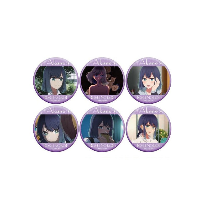 Oshi no Ko Movic OshiChara Badge Collection Kurokawa Akane (1 Random)