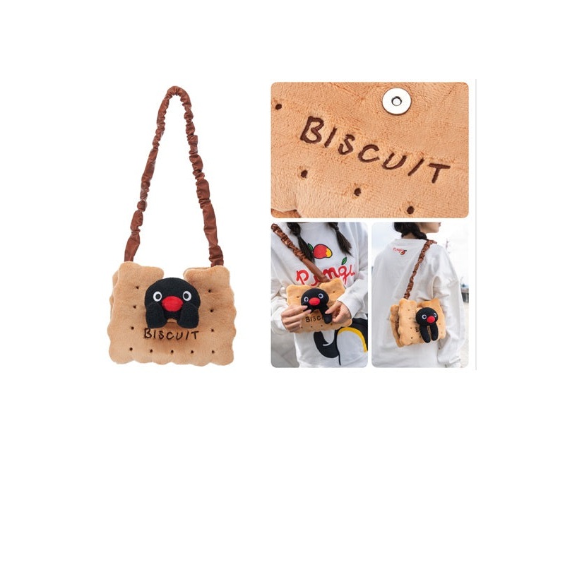 Pingu Good Smile Moment Plush Bag Biscuit