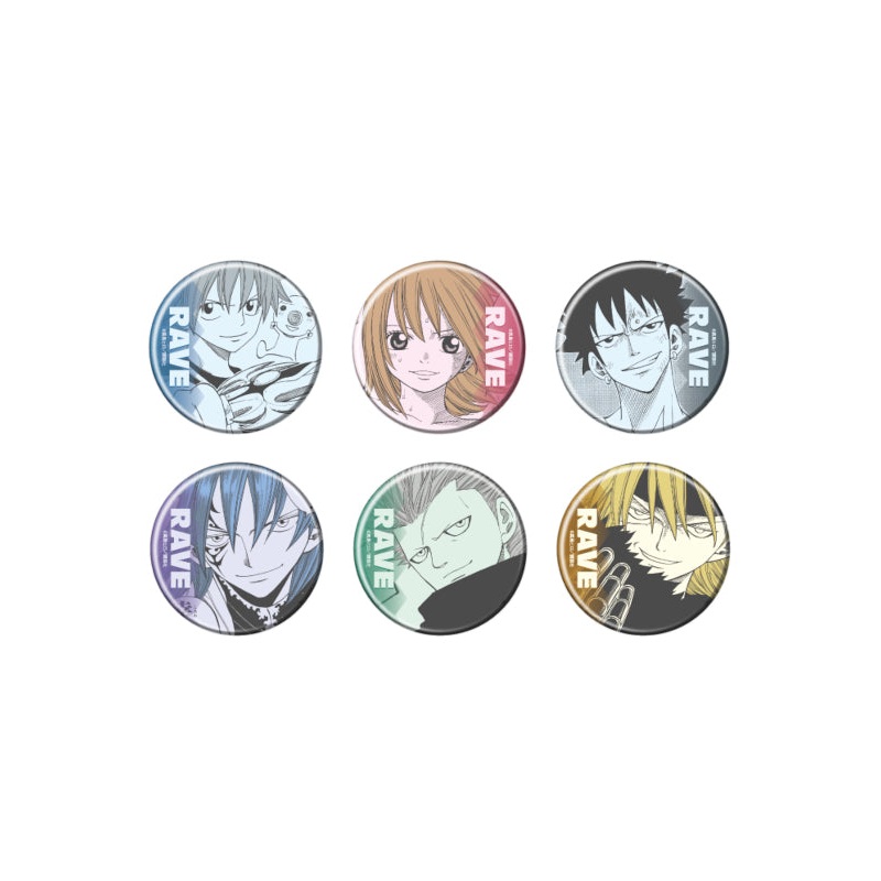 Rave Master A3 Can Badge 01 Official Illustration
