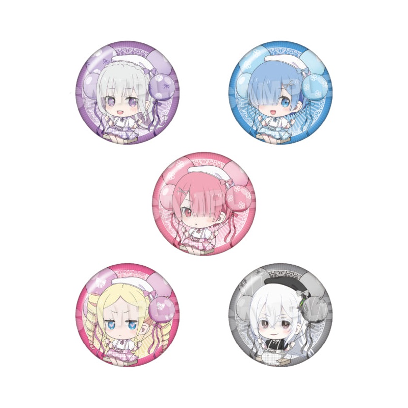 Re:Zero kara Hajimeru Isekai Seikatsu Stella Notes Balunko Can Badge