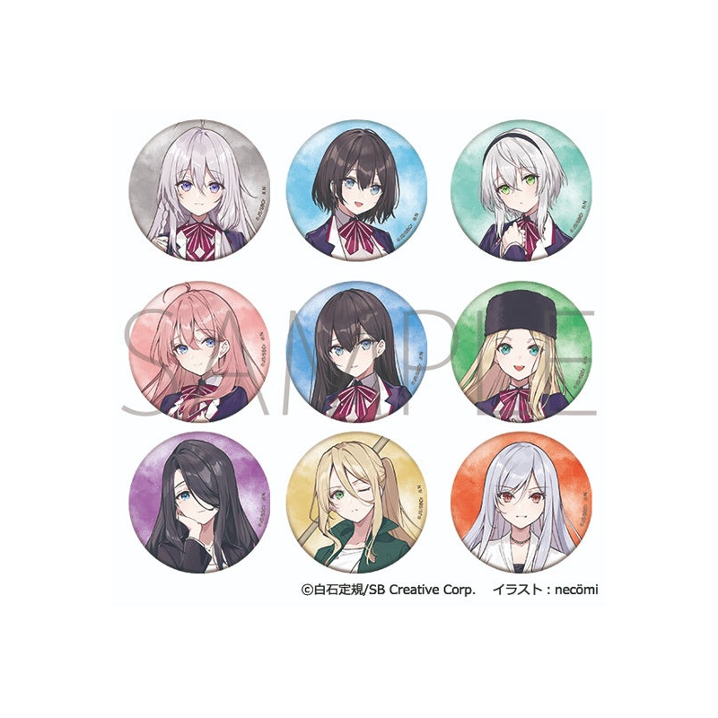 School Story of Wandering Witches Movic Chara Badge Collection(1 Random)