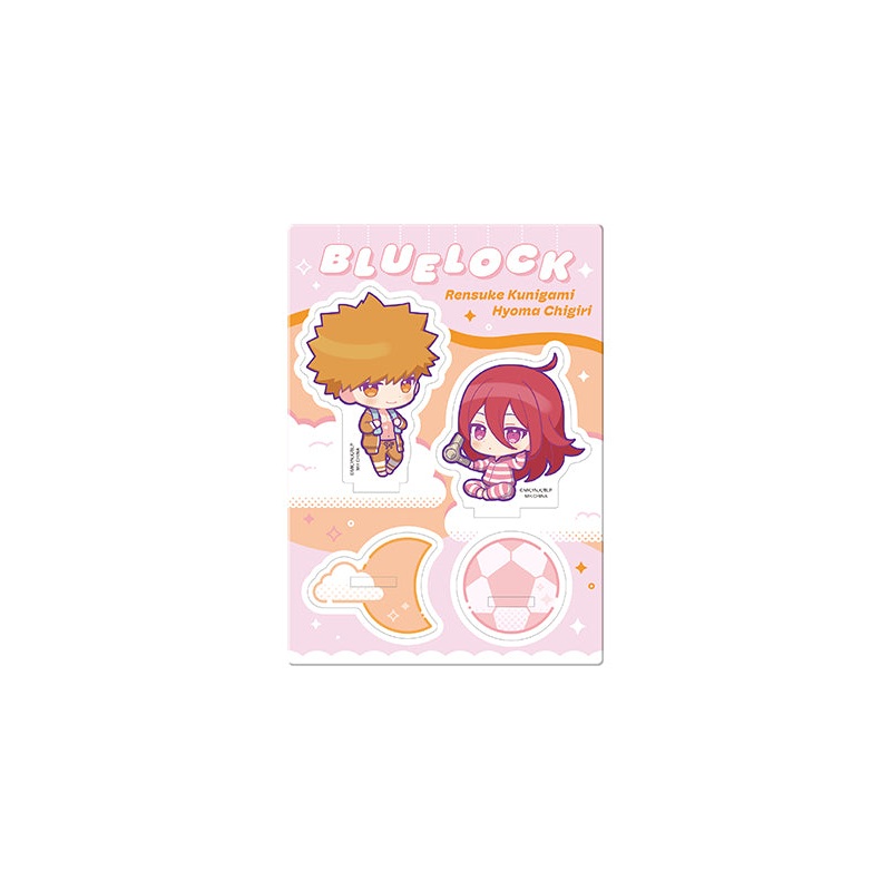 BLUE LOCK MEGAHOUSE Acrylic Stands Buddycolle Good Night ver.2 Rensuke Kunigami  Hyoma Chigiri