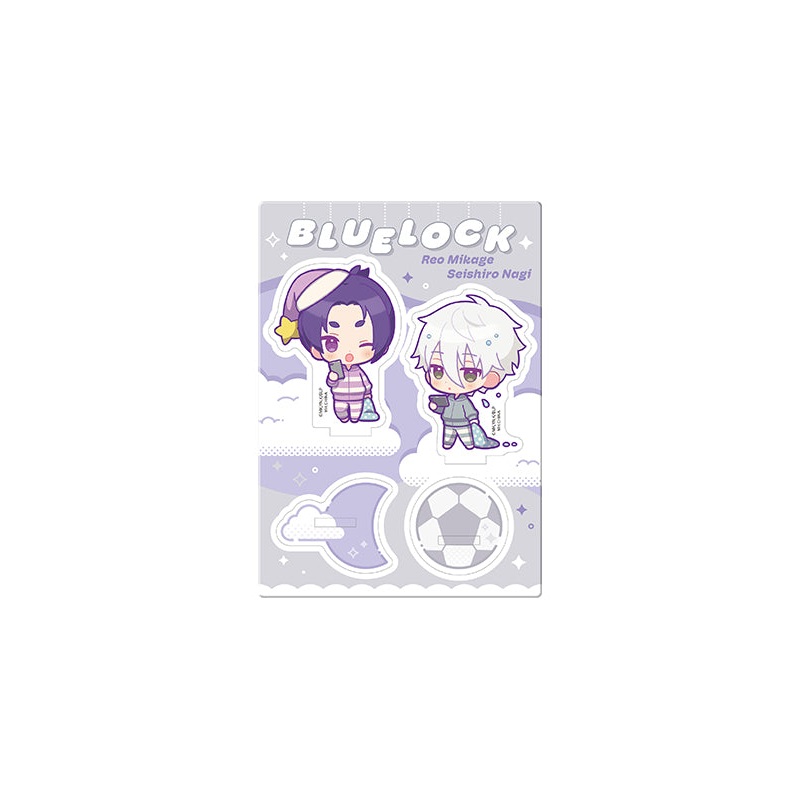 BLUE LOCK MEGAHOUSE Acrylic Stands Buddycolle Good Night ver.3 Seishiro Nagi  Reo Mikage