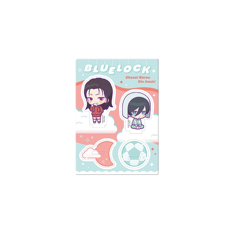 BLUE LOCK MEGAHOUSE Acrylic Stands Buddycolle Good Night ver.4 Shouei Barou  Rin Itoshi
