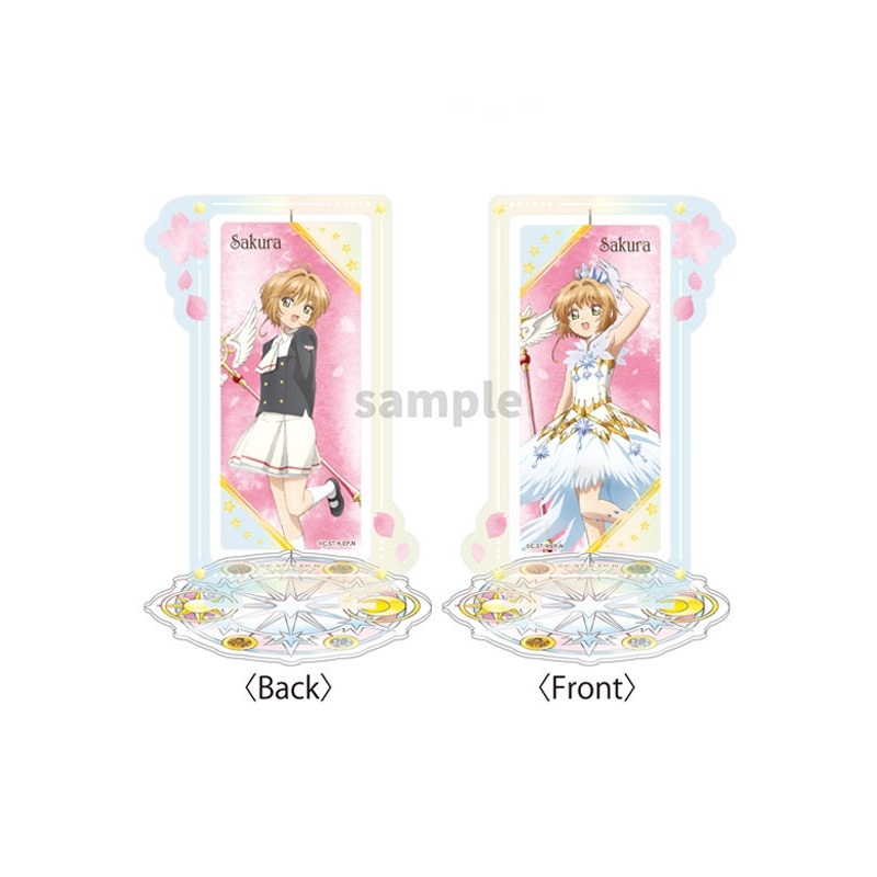 Cardcaptor Sakura: Clear Card Arc TAPIOCA Rotating Acrylic Stand Sakura