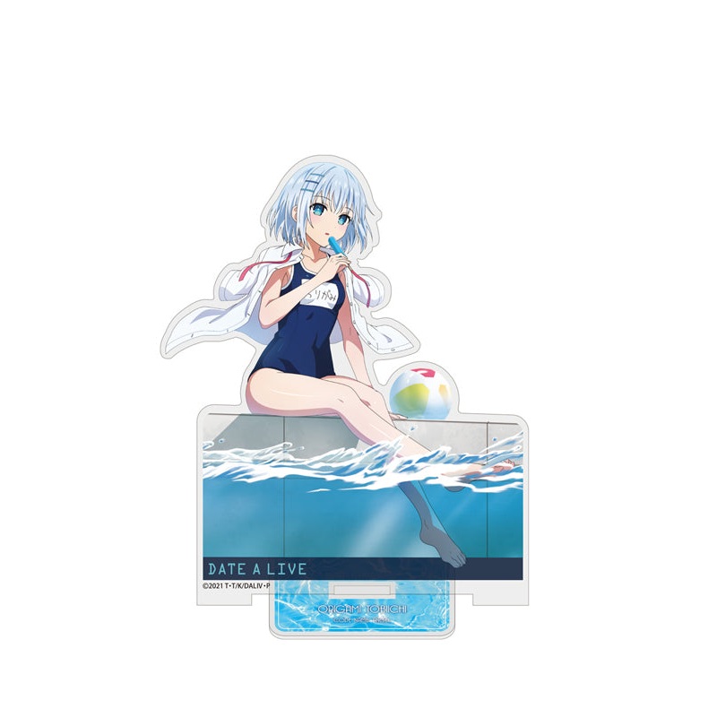 Date A Live IV Cospa Tobiichi Origami Acrylic Stand Poolside Ver.