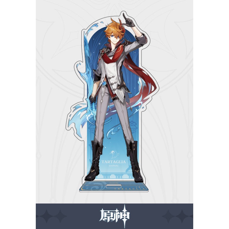 Genshin Impact miHoYo Fatui Series Character Acrylic Stand Genshin Tartaglia