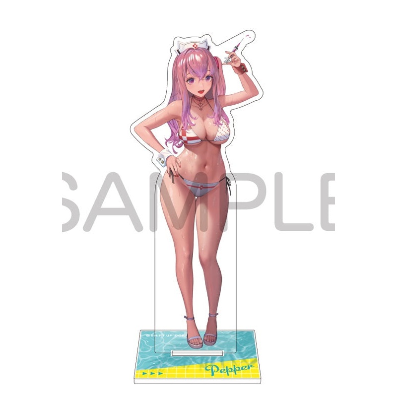 Goddess of Victory: Nikke Algernon Product Acrylic Stand -Summer- Pepper