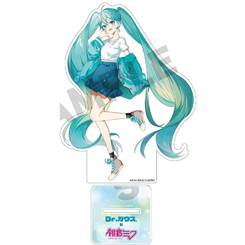 Hatsune Miku Acsta Omutatsu Kato Shokai Dr. Gauss x Hatsune Miku Acrylic Stand