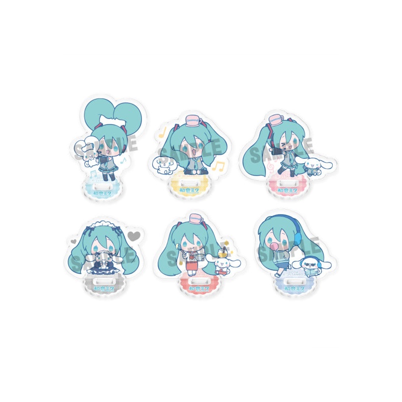 Hatsune Miku x Cinnamoroll ANICRAFT Trading Mini Acrylic Stand