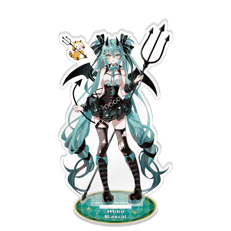 Hatsune Miku x Rascal the Raccoon Caravan 2023 Acrylic Stand Hatsune Miku