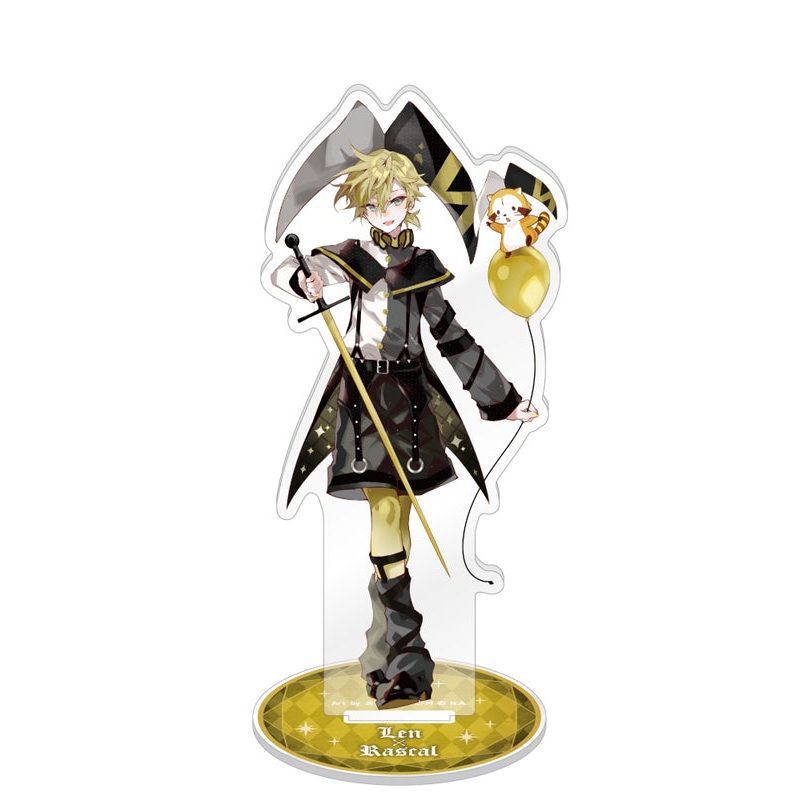 Hatsune Miku x Rascal the Raccoon Caravan 2023 Acrylic Stand Kagamine Ren