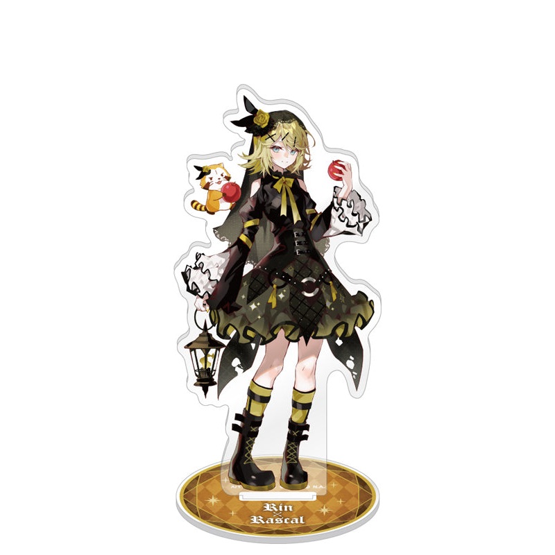 Hatsune Miku x Rascal the Raccoon Caravan 2023 Acrylic Stand Kagamine Rin