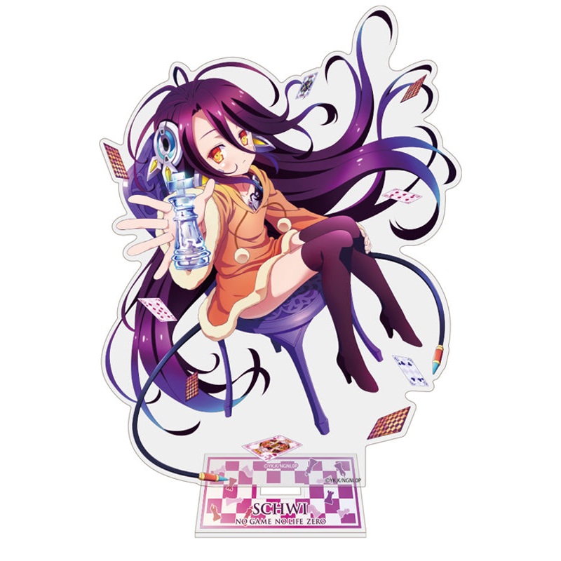 No Game No Life Cospa Original Illustration Schwi Acrylic Stand (Large) Asciente! Ver.
