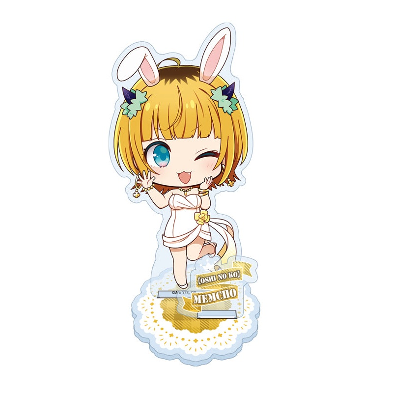 Oshi no Ko Seasonal-Plants Puchichoko Acrylic Stand MEM-cho White Dress