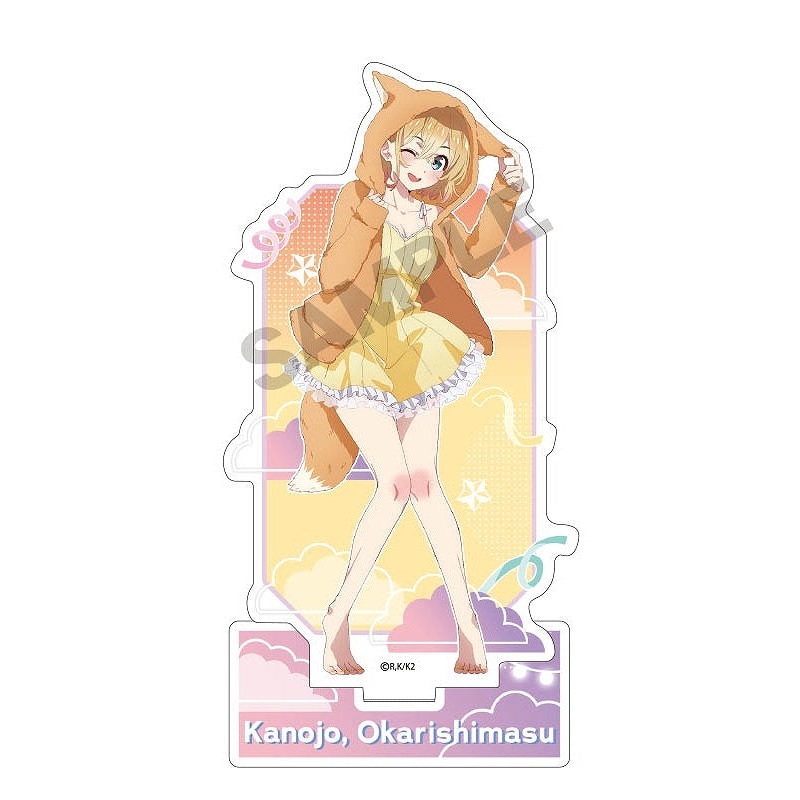 Rent-A-Girlfriend Crux Acrylic Stand Nanami Mami Kemomimi Hoodie