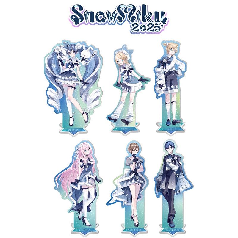SNOW MIKU 2025 Caravan Lame Acrylic Stand