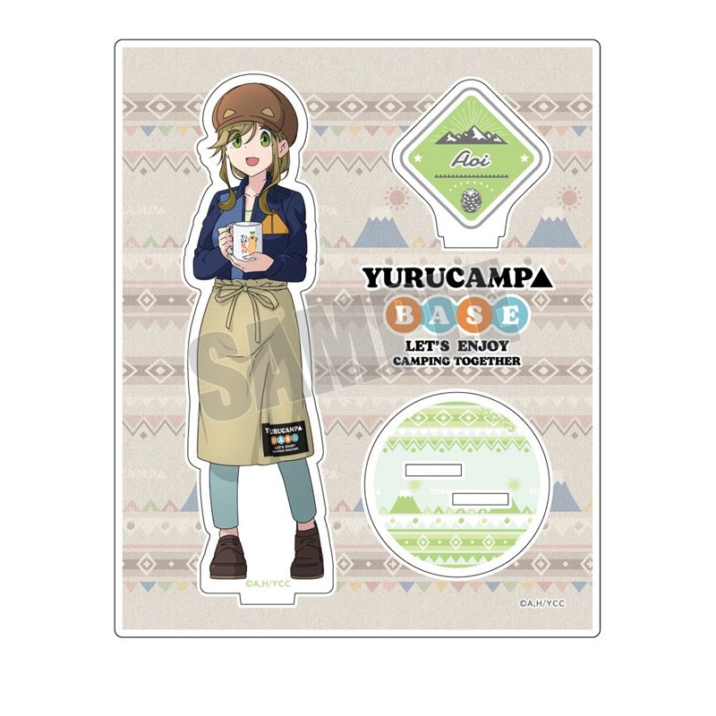 Yurucamp ACROSS YURUCAMP BASE Acrylic Stand Aoi