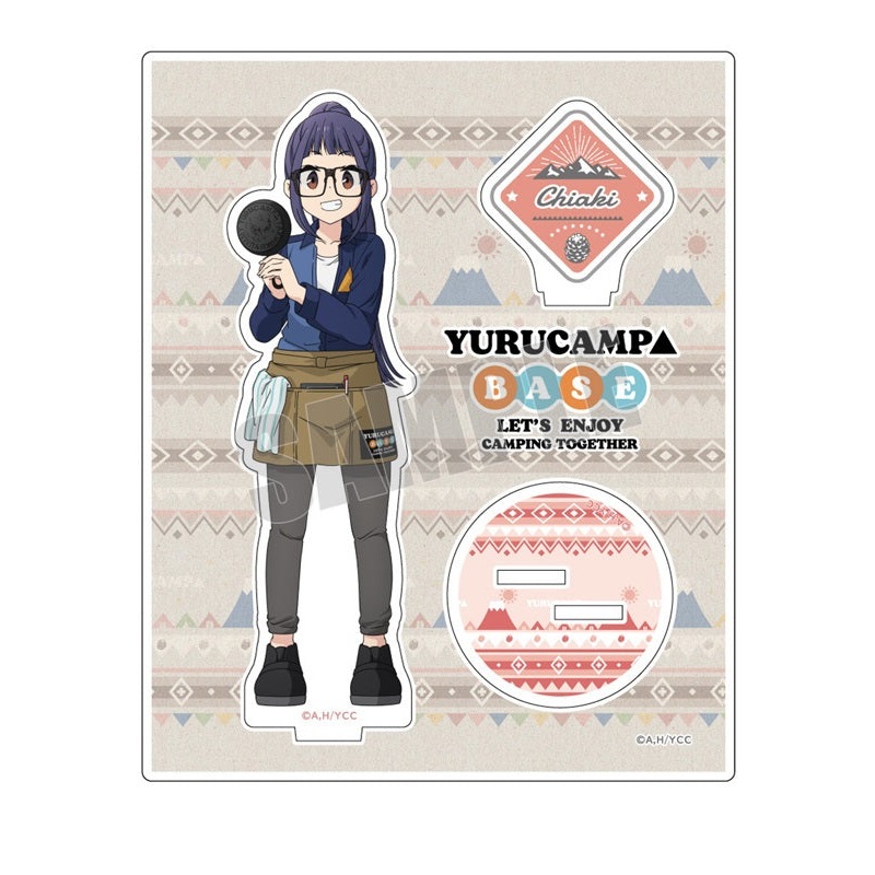 Yurucamp ACROSS YURUCAMP BASE Acrylic Stand Chiaki