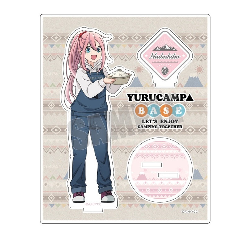Yurucamp ACROSS YURUCAMP BASE Acrylic Stand Nadeshiko