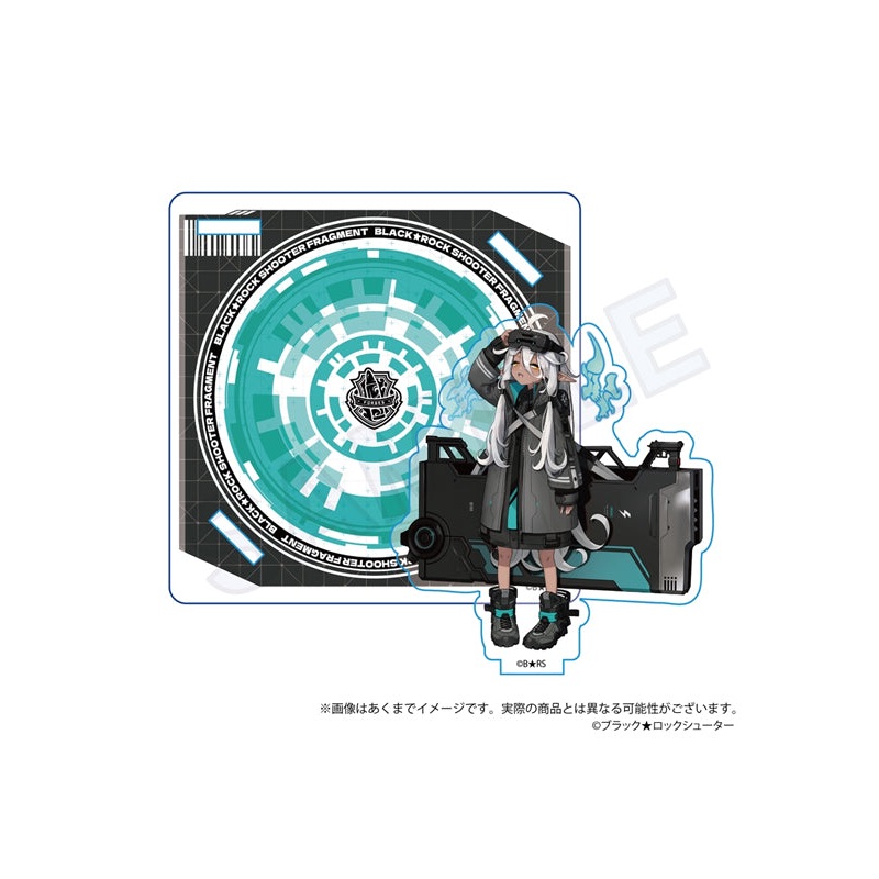 Black Rock Shooter FRAGMENT Y Line Acrylic Stand Coaster Adelaide