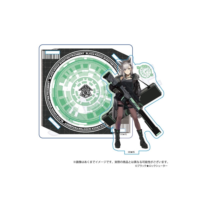 Black Rock Shooter FRAGMENT Y Line Acrylic Stand Coaster Hu-rin