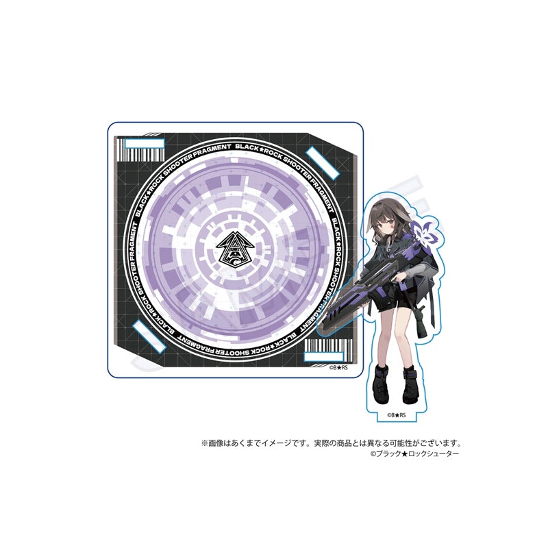 Black Rock Shooter FRAGMENT Y Line Acrylic Stand Coaster Nara