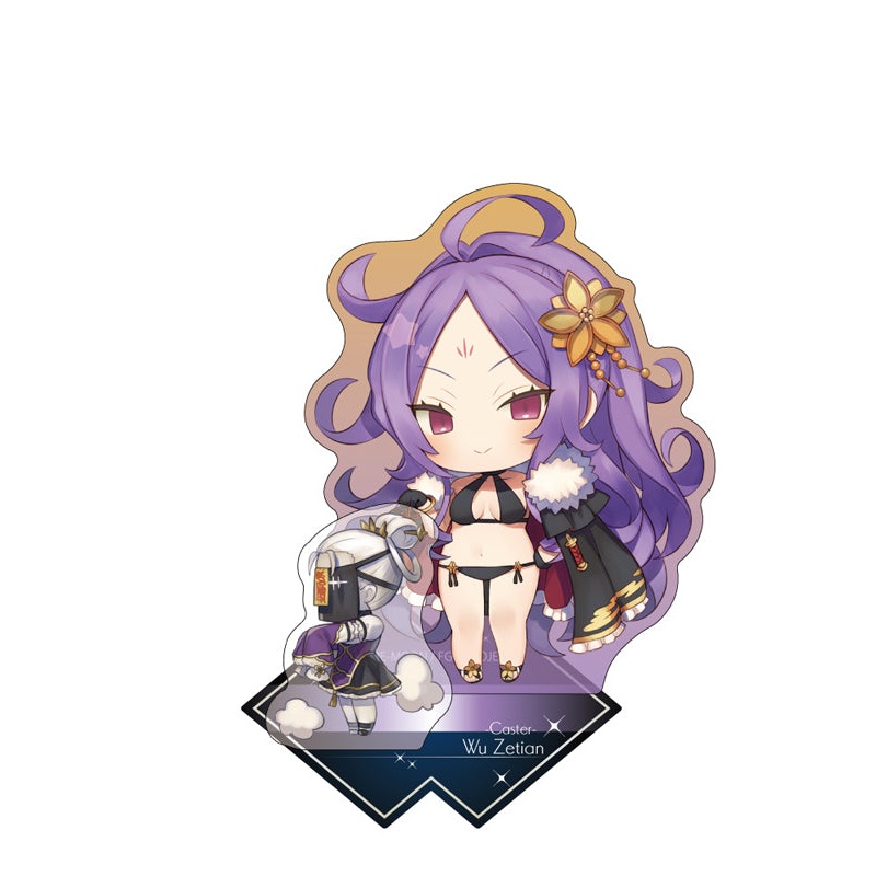 Fate/Grand Order Algernon Product CharaToria Acrylic Stand Caster / Wu Zetian